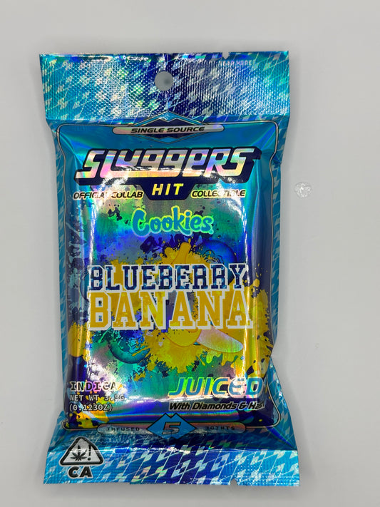 Sluggers Hit Blueberry Banana Cookies Edition